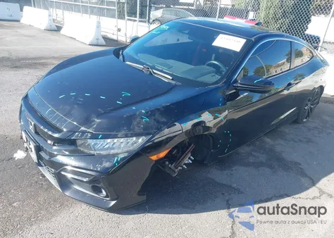 2020 Honda Civic Si Coupe из США, поврежденный, VIN 2HGFC3A50LH751551